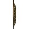 Ekena Millwork Valletta Ceiling Medallion (Fits Canopies up to 3 1/2"), Hand-Painted Brass, 18"OD x 3 1/2"ID x 1"P CM18VLBRS - alternate 2